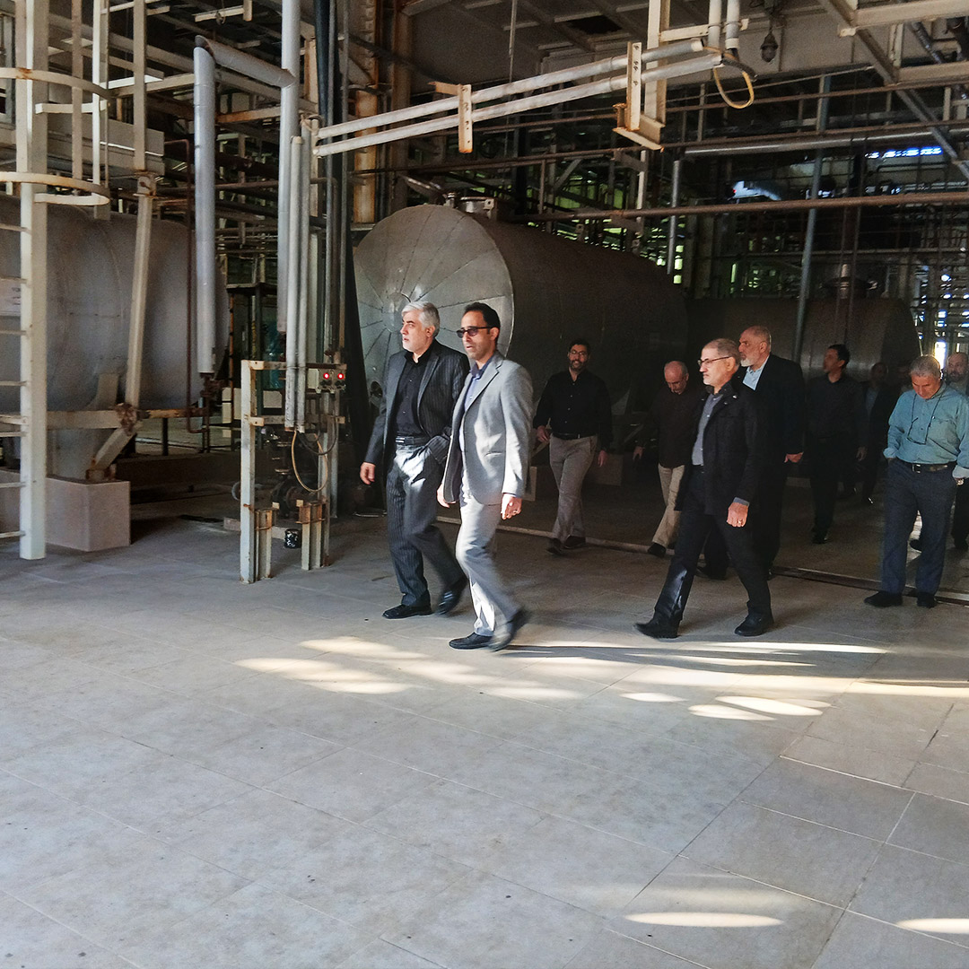 ارزیابی میدانی هیأت مدیره هلدینگ دارویی برکت از پروژه‌های شهرک صنعتی دارویی برکت